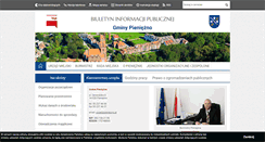 Desktop Screenshot of bip.pieniezno.pl